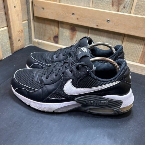 Nike Mens Air Max Excee CD4165-001 Black/White Size 10 Running Shoes - Picture 7 of 11
